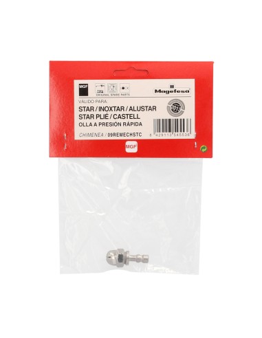 Chimenea Para Olla A Presión Modelo Magefesa Alustar / Castell / Inoxtar / Star / Star Plié. Recambio oficial