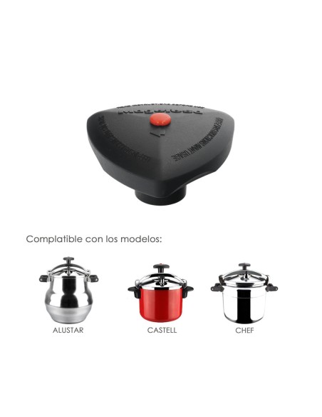 Pomo Original Para Ollas Rápidas Magefesa Star/Castell/Alustar