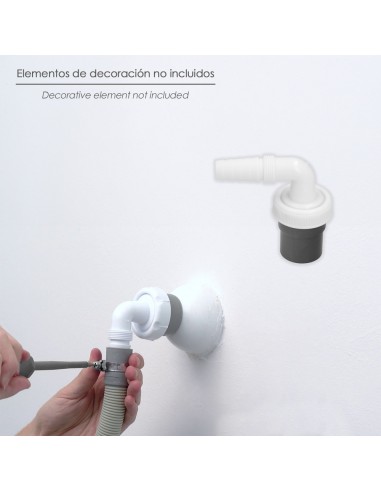 Conexion Macho PVC Toma Lavadora / Lavavajillas