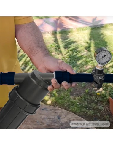 Filtro Con Malla Interior 1" Para Sistema De Goteo (Malla 100 Mesh) Riego Por Goteo, Microaspersión, Riego Por Nebulizacion