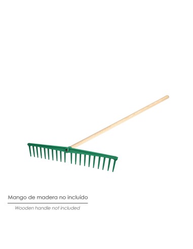 Rastrillo Polipropileno 20 Puas Profesional 63 cm. Rastrillo Jardin, Rastrillo Aceituna, Rastrillo Hojas, Cepillo Hojas Jardin,