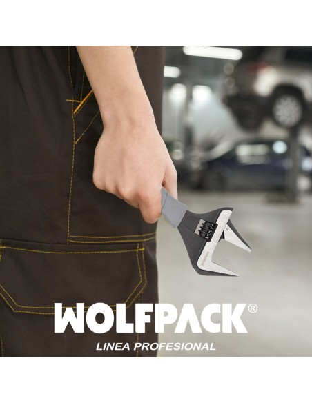 Llave Ajustable Gran Apertura Compact. Cromo Vanadio 6" Llave Inglesa, Llave De Expansion, Llave Gran Apertura