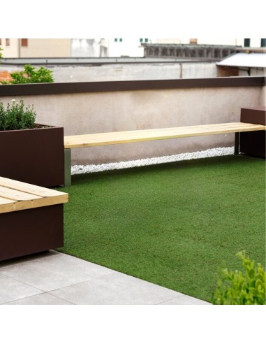 Cesped Artificial 7 mm. Rollo 1x25 mt. Césped Moqueta Para Interior y Exterior. Jardín, Terraza, Balcón. Uso Domestico