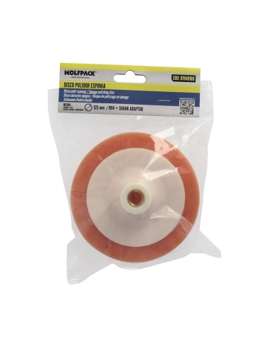 Disco Pulidor Esponja M-14 125mm.