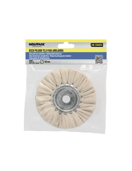 Disco Pulidor De Tela Para Amoladora / Esmeriladora Ø 150 mm.