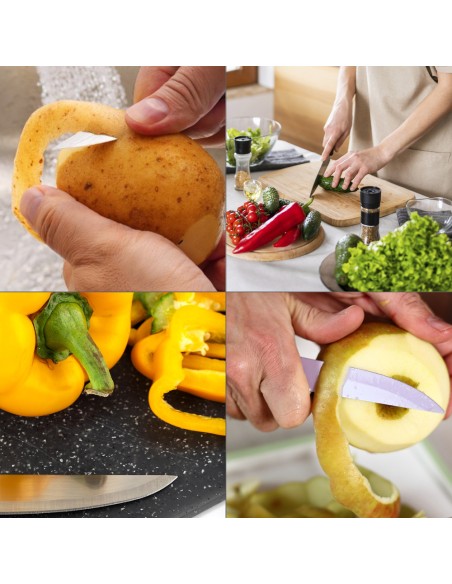 Cuchillo Nuuk Mondador Hoja Acero Inoxidable 9 cm. Azul (1 Unidad)