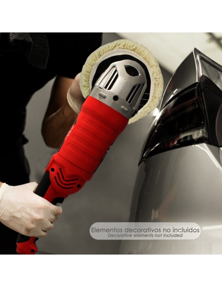 Plato Amoladora Nylon Ø 178 mm. Con Rosca M14. Disco Plástico Para Bonete