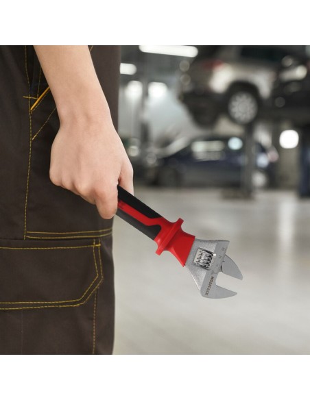 Llave Ajustable Aislada VDE 10". Llave Ajustable Aislada, Llave Inglesa, Llave Moleta Aislada,