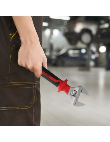 Llave Ajustable Aislada VDE 8". Llave Ajustable Aislada, Llave Inglesa, Llave Moleta Aislada,