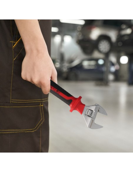 Llave Ajustable Aislada VDE 8". Llave Ajustable Aislada, Llave Inglesa, Llave Moleta Aislada,