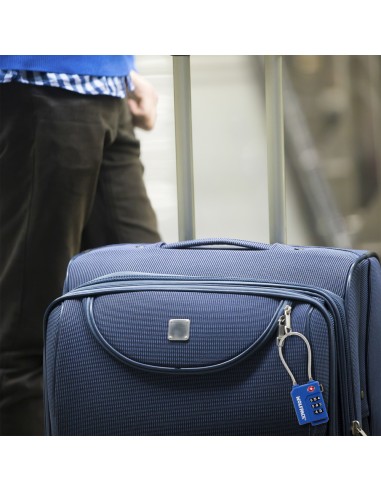 Candado Seguridad Equipaje Tsa 3 Digitos Con Cable Acero. Candado Combinación, Maleta, Viaje, Mochilas, Seguridad