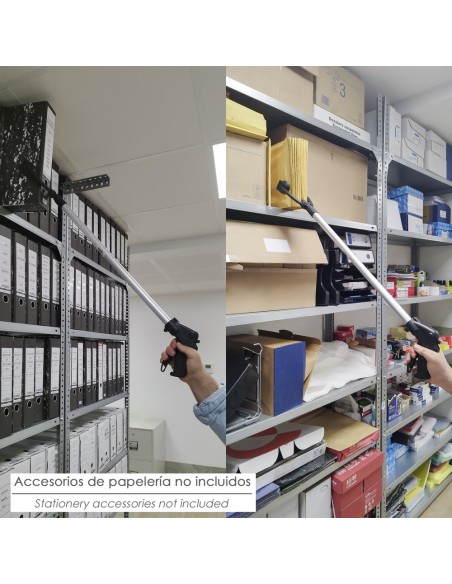 Pinza Coger Objetos 88 cm De Aluminio Con Ventosas y Seguro De Bloqueo