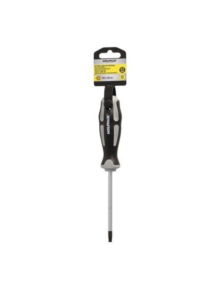 Destornillador Torx Inviolable Acero S2 Mango TPR Bimaterial. Medida T30 x Ø 6,0 x 100 mm.