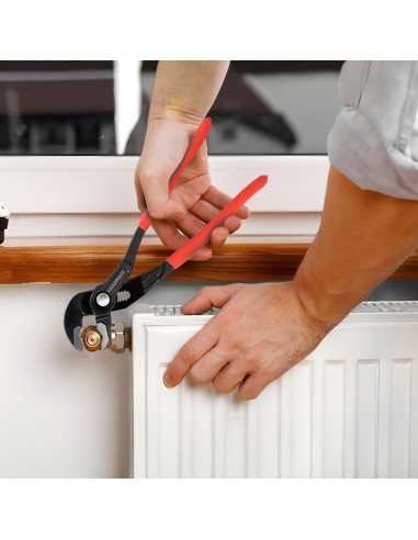 Tenazas Abertura Multiple Con Bloqueo 250 mm. Pico De Loro, Alicates Extensibles, Tenazas Fontanero