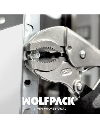 Mordaza Wolfpack Poligrip Curva 25x250 mm.