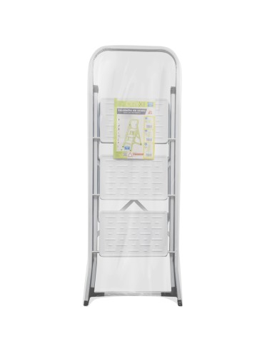 Escalerilla Acero 3 Peldaños Uso Doméstico.Escalerilla blanca