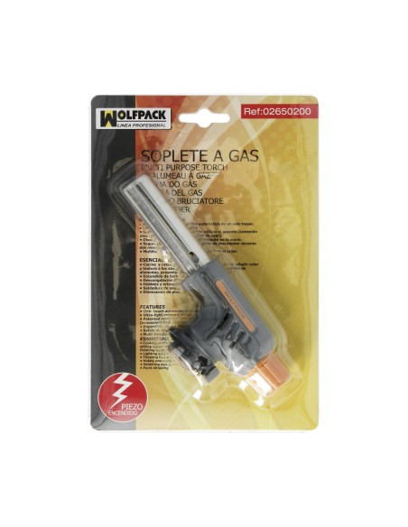 Soplete Para Cartucho 0,227 Kg. Encendido Piezo Electrico