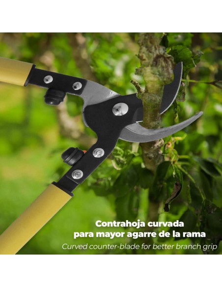 Tijeras Podar Profesional Acero 1172/40 cm. 2 Manos