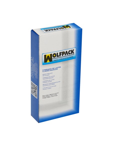 Candado Laton Arco Largo Llaves Iguales 50 mm. Nº1