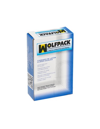 Candado Laton Arco Normal Llaves Iguales 40 mm. Nº1