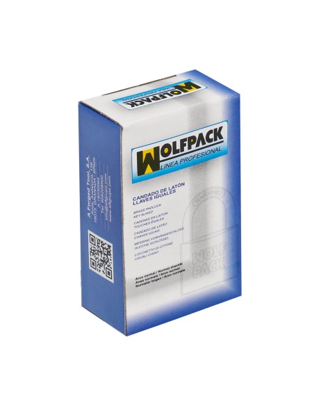 Candado Laton Arco Normal Llaves Iguales 30 mm. Nº1