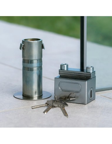 Candado Empotrar Llave Plana C-1 Hembra