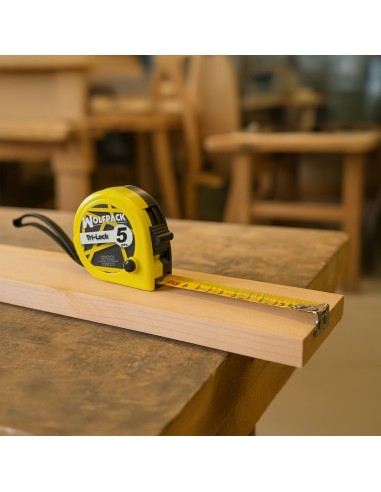 Flexometro Magnético Amarillo Con Freno 5 Metros / 19 mm.