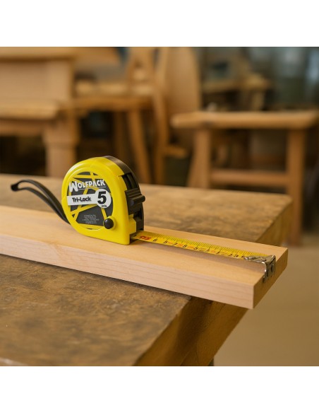 Flexometro Magnético Amarillo Con Freno 5 Metros / 19 mm.