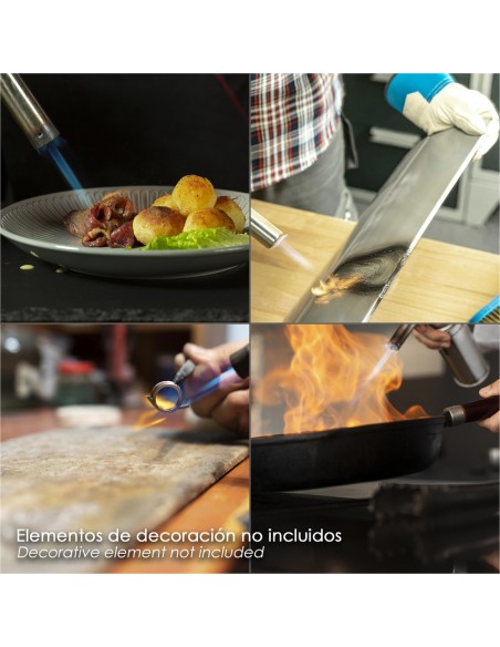 Soplete Para Cartucho 0,227 Kg. Encendido Piezo Electrico