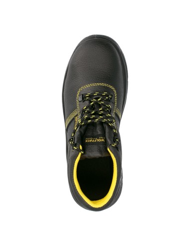Botas Seguridad S3 Piel Negra Wolfpack Nº 48 Vestuario Laboral,calzado Seguridad, Botas Trabajo.