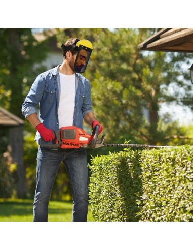 Protector Facial Con Arnes (Rejilla) Protección Facial Ajustable Malla protectora.