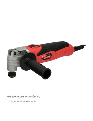 Herramienta Multifuncion Oscilante 300 Watt. Con Accesorios 23.000 R.P.M. Variador Velocidad, Cambio Rapido Hoja, Cortar, Lijar