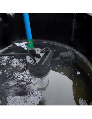 Bomba Aguas Limpias Sumergible Multietapa 1000 W. 5.200 lts/hora, Profundidad 7 Mts, Elevación 35 mts. Presion Max: 3,5 Bares