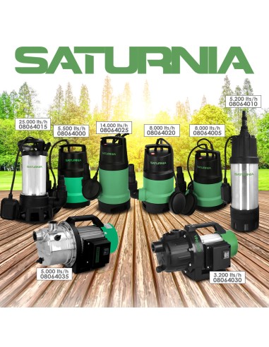 Bomba Aguas Sucias Sumergible Inoxidable 1.300 W. 25.000 lts/hora, Profundidad 7 Mts, Elevación 11 mts. Particulas max. Ø 38 mm.