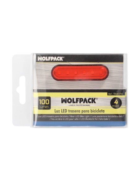 Luz Led Trasera Para Bicicleta / Patinete 100 Lumenes (4 Modos) Bateria Recargable USB