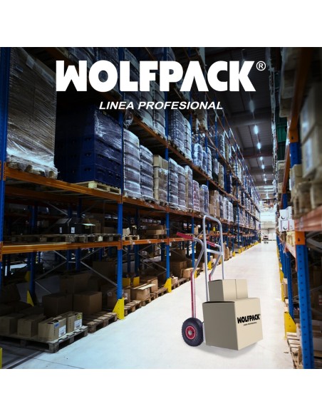 Carretilla Almacen / Sacos Aluminio Rueda Neumática