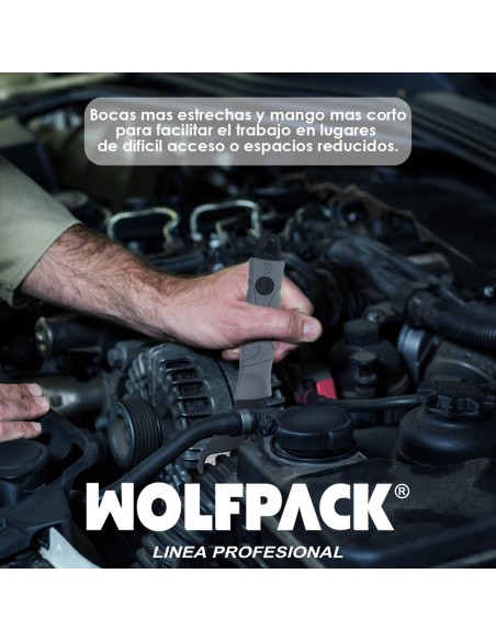 Llave Ajustable Gran Apertura Compact. Cromo Vanadio 6" Llave Inglesa, Llave De Expansion, Llave Gran Apertura