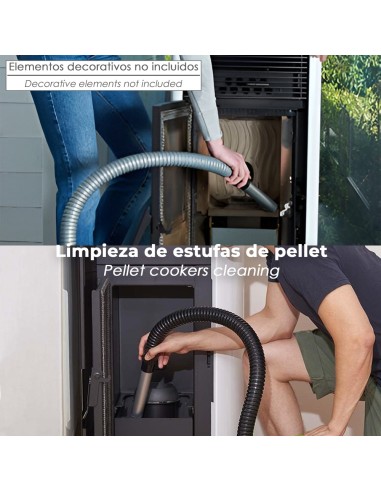 Aspirador Cenizas Wolfpack 1200 Watt. 15 Litros