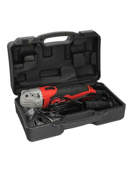 Herramienta Multifuncion Oscilante 300 Watt. Con Accesorios 23.000 R.P.M. Variador Velocidad, Cambio Rapido Hoja, Cortar, Lijar