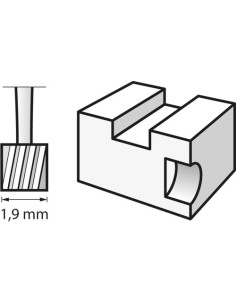 Fresa para grabar 1,9 mm