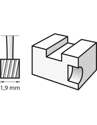 Fresa para grabar 1,9 mm