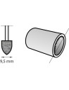Punta de amolar de óxido de aluminio 9,5 mm