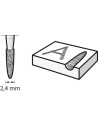 Muela de diamante 2,4 mm