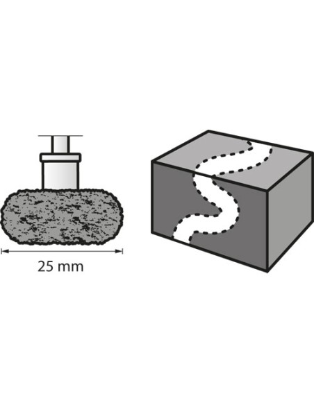 DREMEL® EZ SpeedClic: discos de pulir abrasivos de acabado, grano 180 y 280