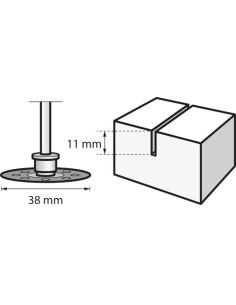 DREMEL® EZ SpeedClic: disco de corte de diamante.