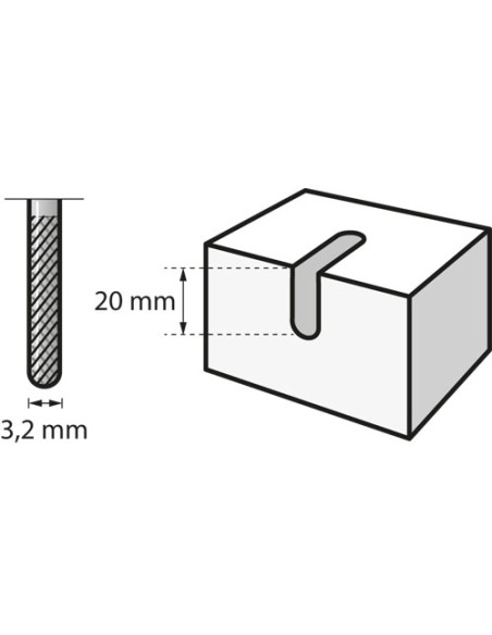 Brocas de corte espirales