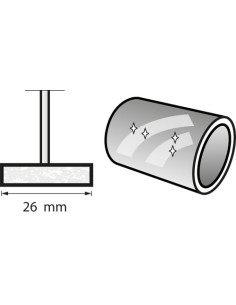 Disco de pulir 26 mm