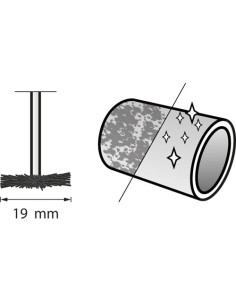 Cepillo de cerdas 19 mm