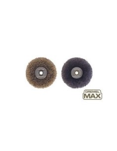 Discos de pulir abrasivos de acabado DREMEL® MAX EZ SpeedClic, granos 180 y 280