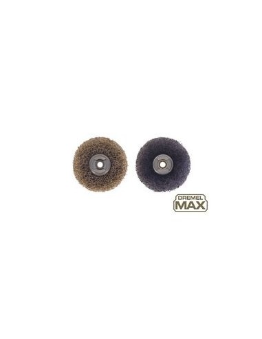 Discos de pulir abrasivos de acabado DREMEL® MAX EZ SpeedClic, granos 180 y 280